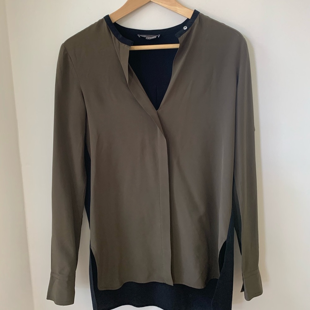 Vince Silk Blouse
